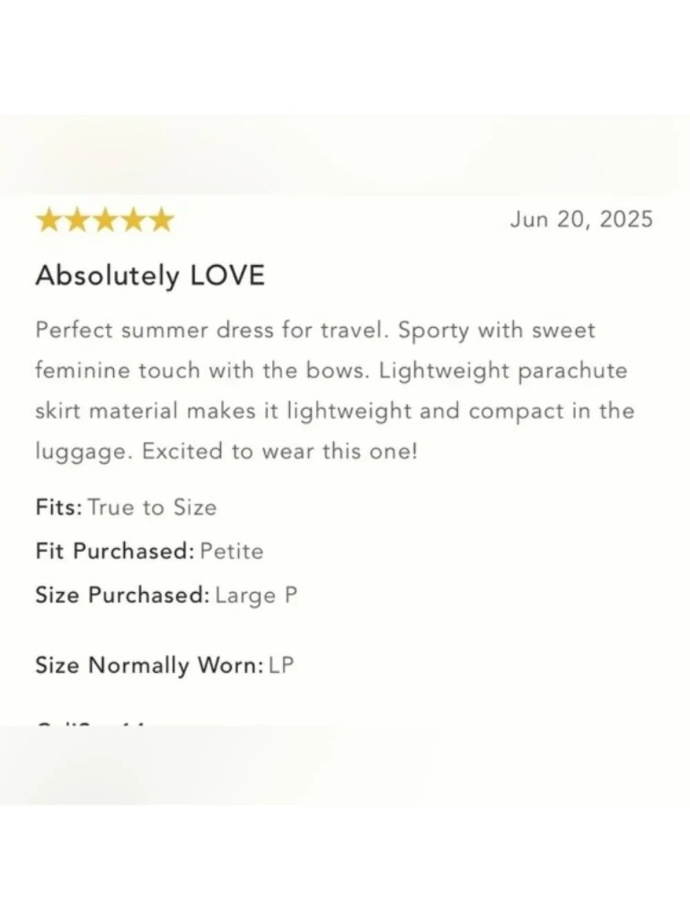 NWT Size M - The Bowline Tiered Cotton Midi Dress Daily Practice (NWT US$ 118) - Picture 14 of 16